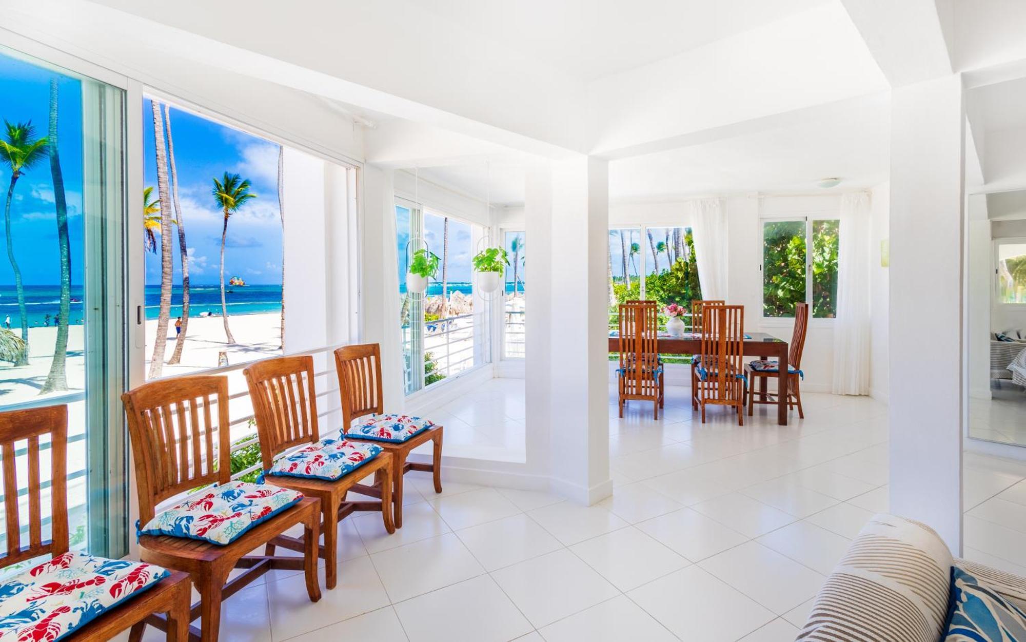 Prime Ocean View Punta Cana Apartments - 3-Bedroom Getaway With Private Terrace On Bavaro Beach Exteriér fotografie
