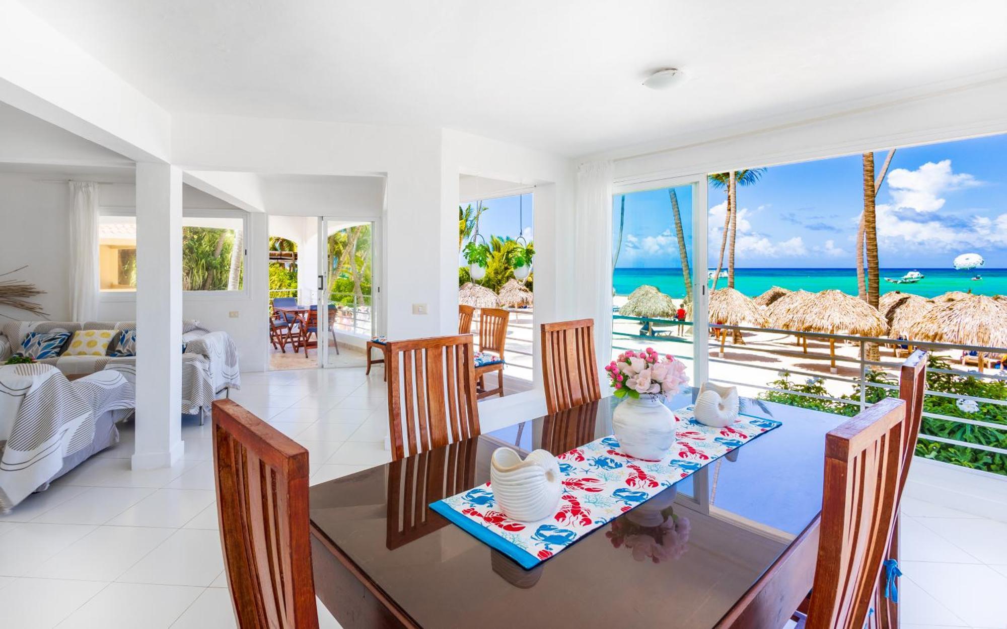 Prime Ocean View Punta Cana Apartments - 3-Bedroom Getaway With Private Terrace On Bavaro Beach Exteriér fotografie