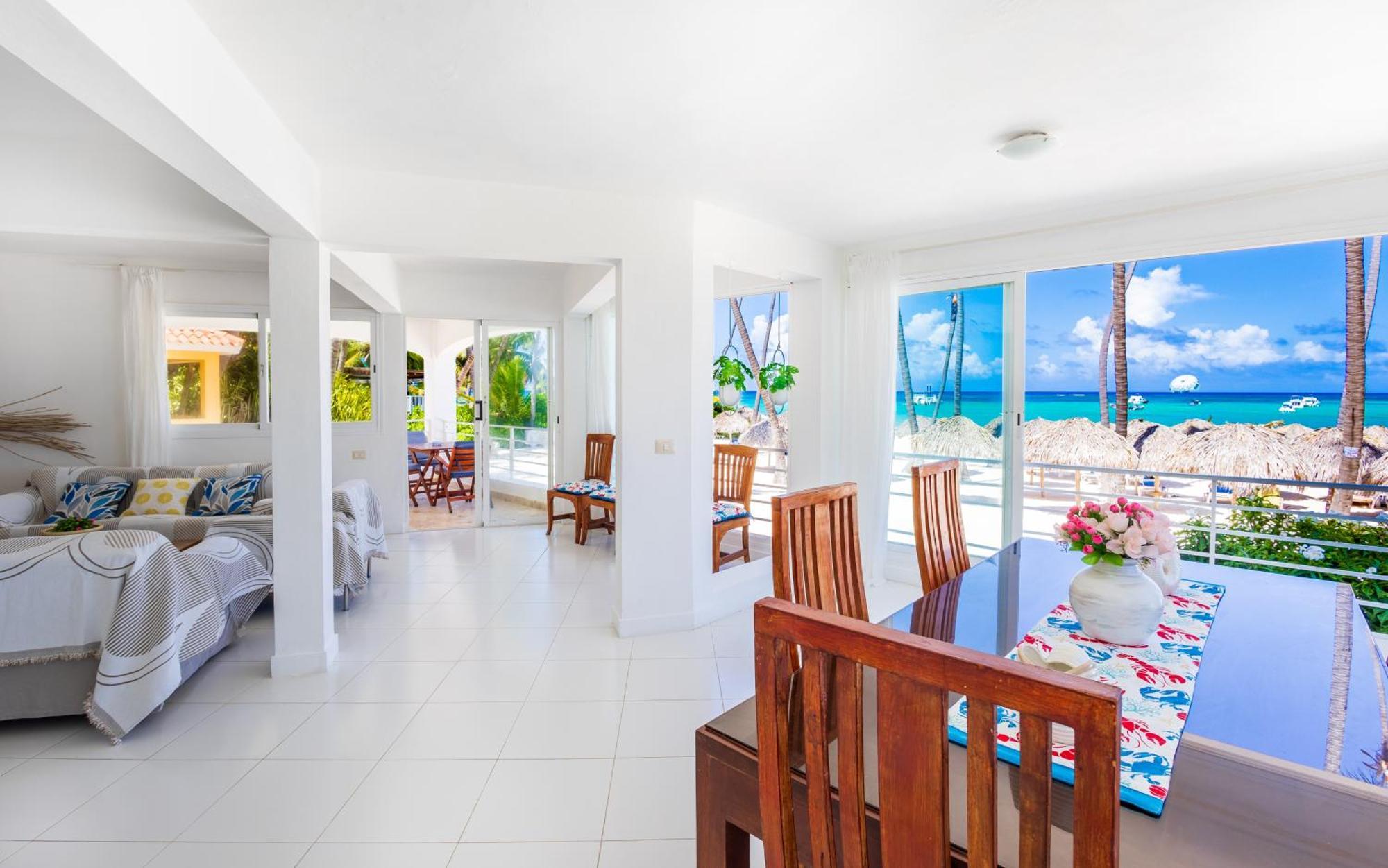 Prime Ocean View Punta Cana Apartments - 3-Bedroom Getaway With Private Terrace On Bavaro Beach Exteriér fotografie