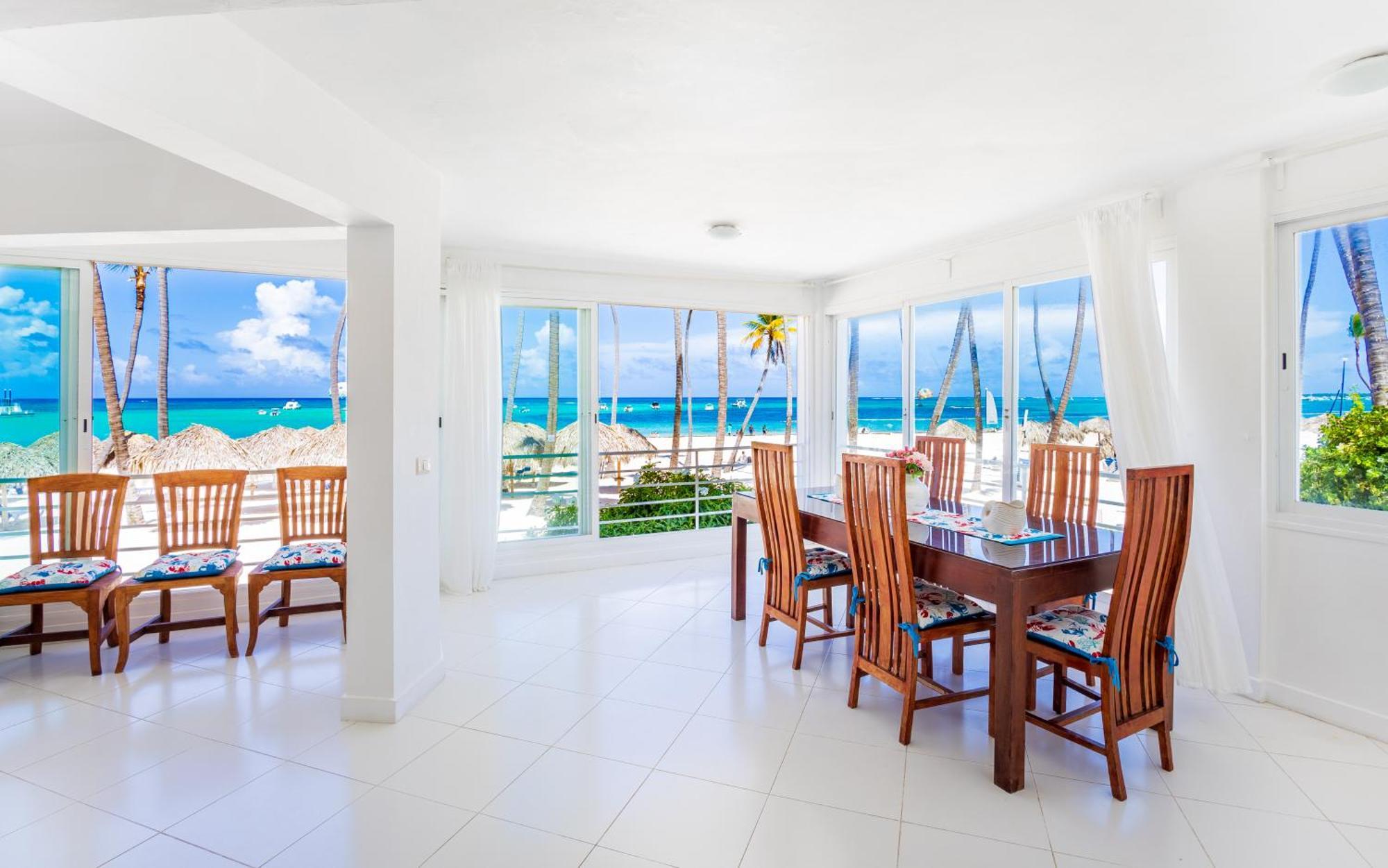 Prime Ocean View Punta Cana Apartments - 3-Bedroom Getaway With Private Terrace On Bavaro Beach Exteriér fotografie